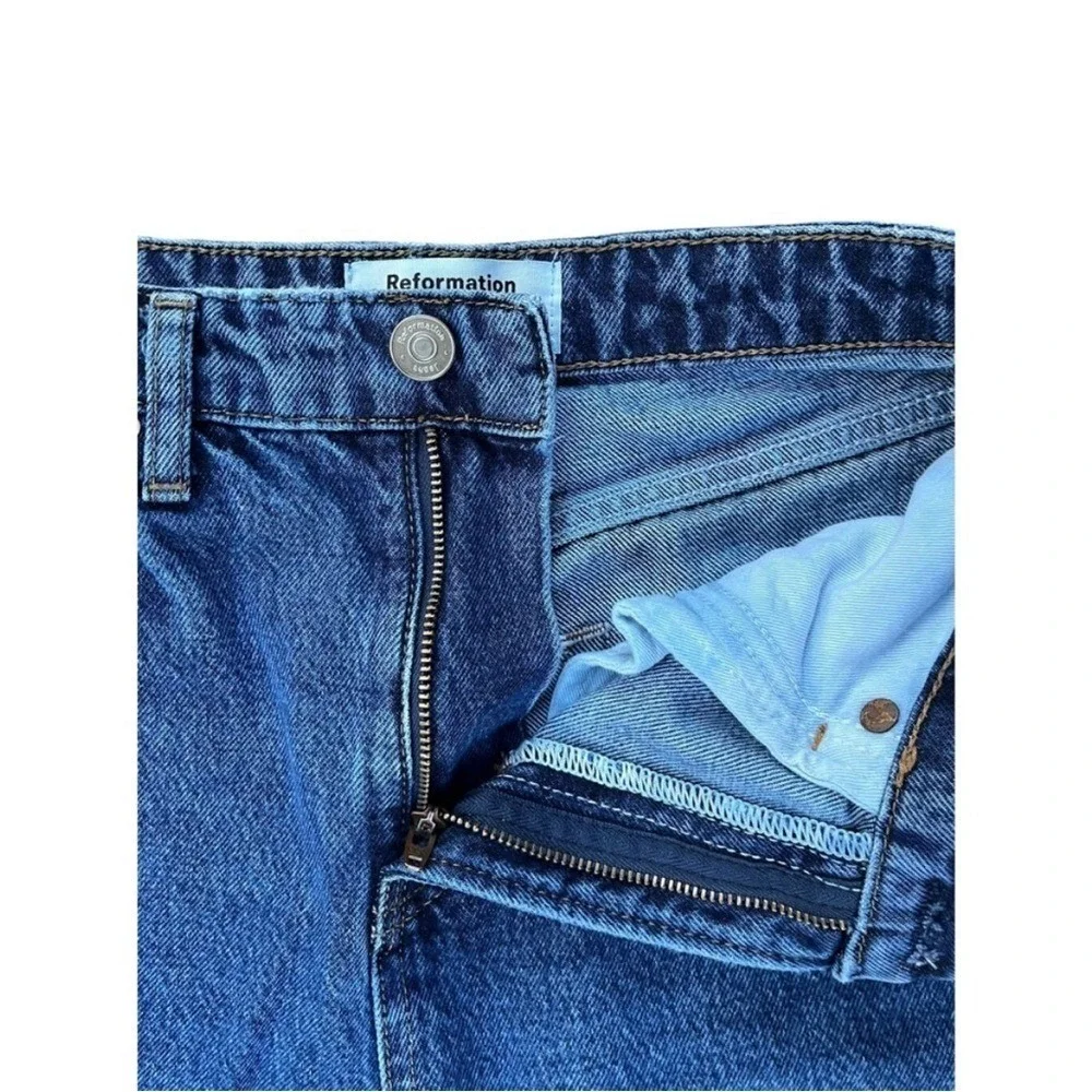 Reformation Wilder High Rise Wide Leg Jeans in Louise‎ Size 25 - Picture 5 of 11